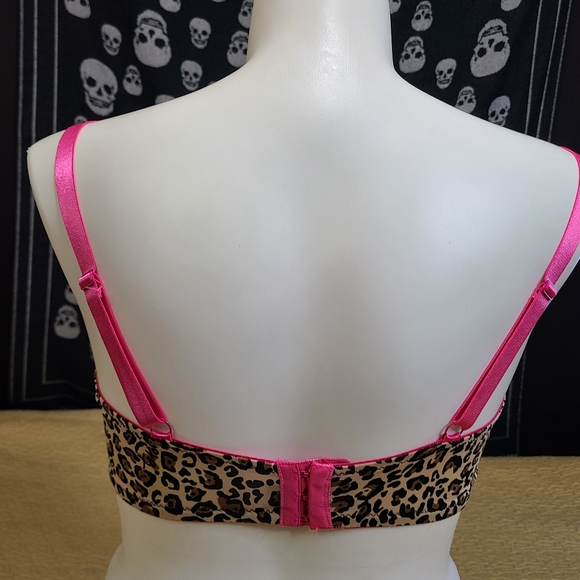 XOXO padded cheetah bra size 42D - Picture 4 of 11
